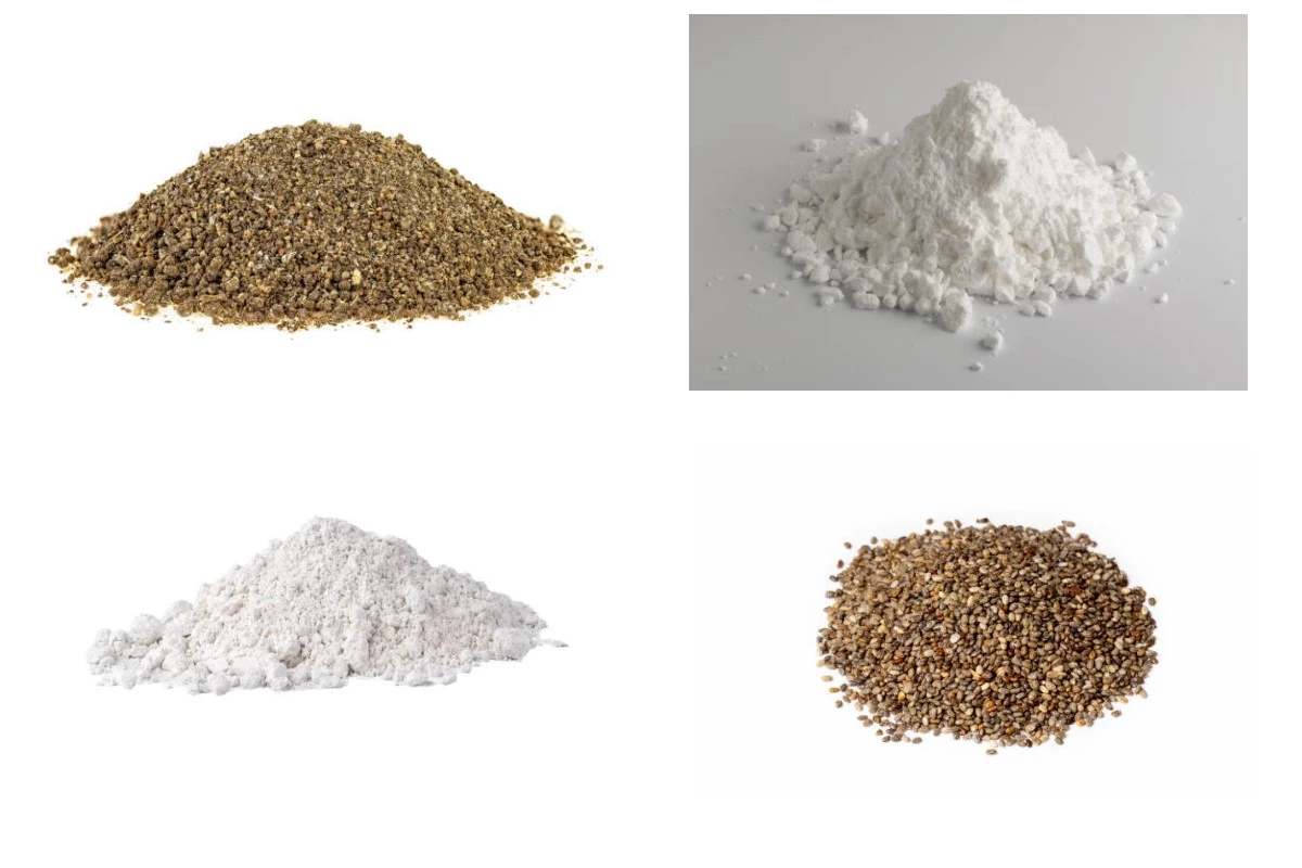 perlite and vermiculite